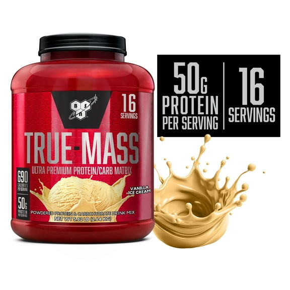 BSN True Mass Vanilla 5.75 lbs Powder