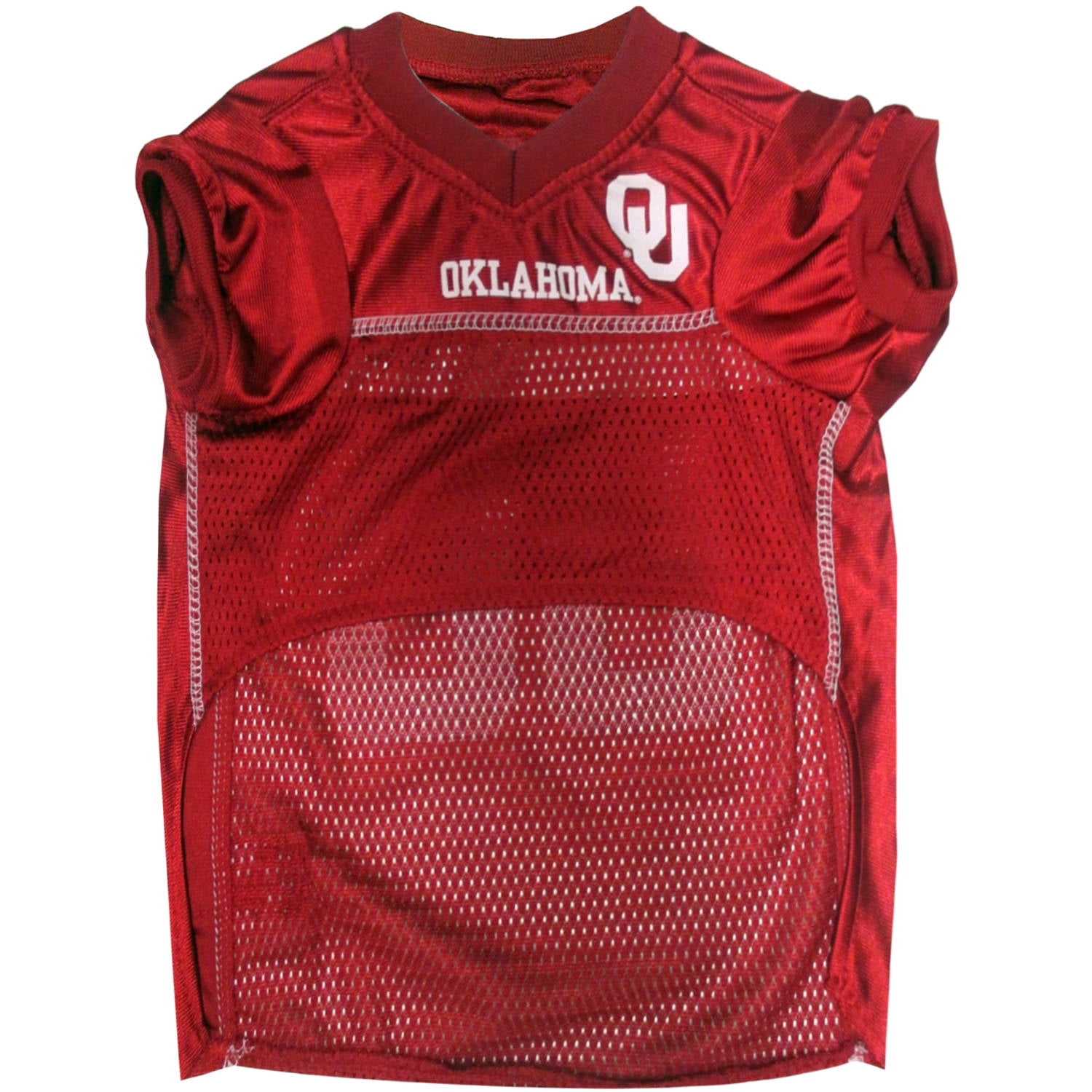 Pets First Collegiate Oklahoma Sooners Football/Basketball Mesh Jersey for Pet Dog. available in 40+ Teams - Extra Large