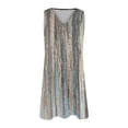 thumbnail image 5 of LOVZFMLL Robes Femmes Décontractées Imprimées Robe Débardeur Plage Col en V Poche Sans Manches Robes de Costume, 5 of 5