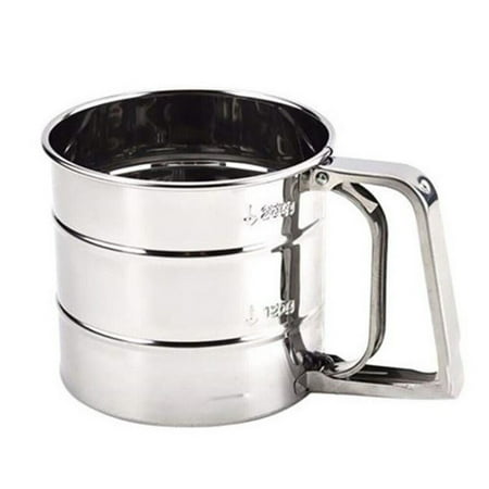 

BCLONG Stainless Steel Handheld Flour Sieve Cake Baking Powder Sieve Kitchen Utensils