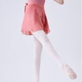 thumbnail image 3 of Womens Sheer Ballet Skirt Adjustable Waist Ties Dance Gymnastic Over Scarf Dance Short Wrap Skirt Tutus for Leotards, 3 of 9