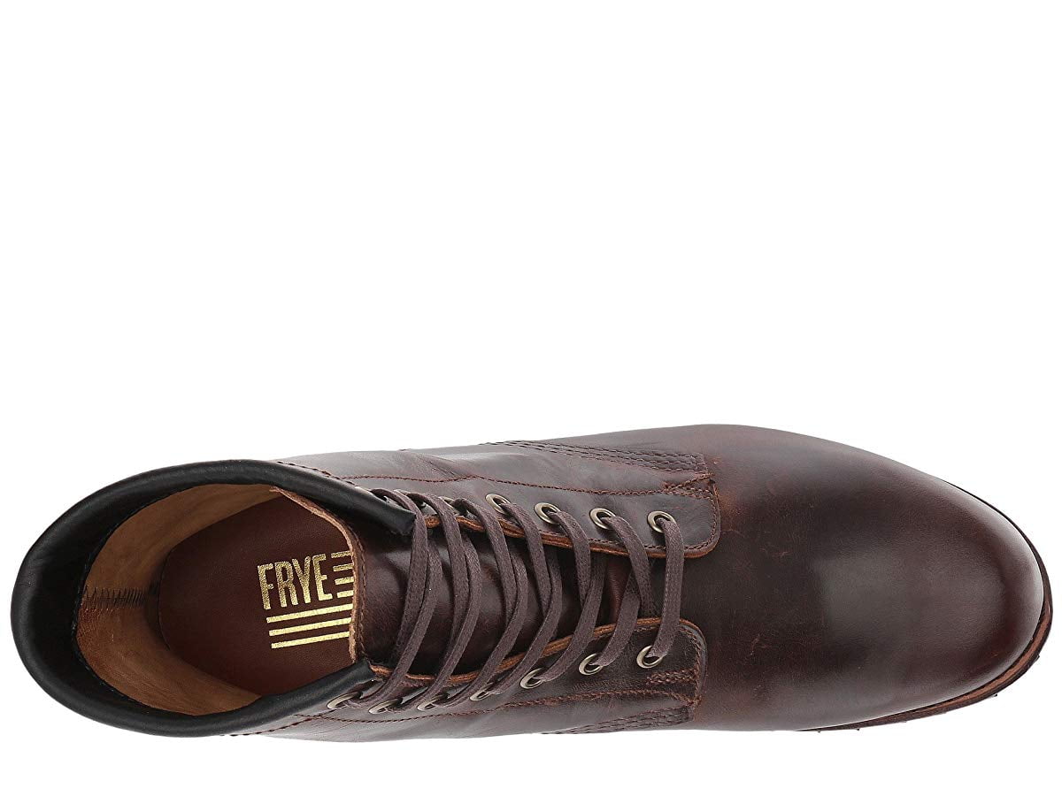 frye addison lug lace up