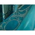 thumbnail image 5 of Kenyon Damask Textured Jacquard 54 x 84 in. Single Rod Pocket Curtain Panel w/Attached 18 in. Valance, 5 of 7
