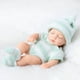 thumbnail image 1 of Muñeca bebé reborn realista de 18 cm con extremidades ajustables y piel de vinilo suave | Juguete de simulación realista para coleccionistas, accesorios de fotografía o regalo, 1 of 6