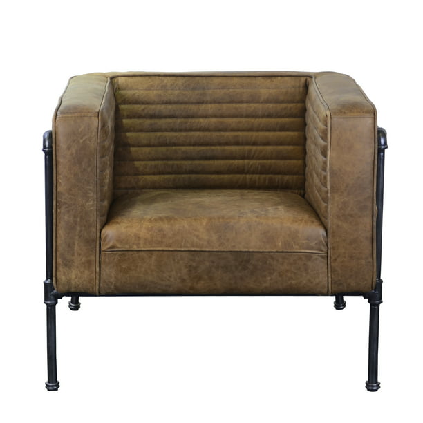 Featured image of post Leather And Metal Accent Chair / An armchair is a wonderful piece to have in your living room, family room or bedroom as a cozy place just for you.