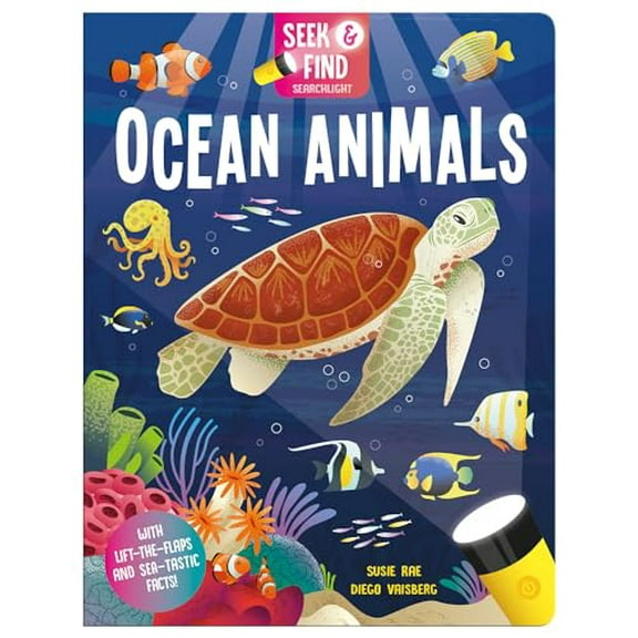 Pre-Owned Seek and Find Ocean Animals (Seek and Find - Searchlight Books), 9781801056274, 1801056277, Hardcover,