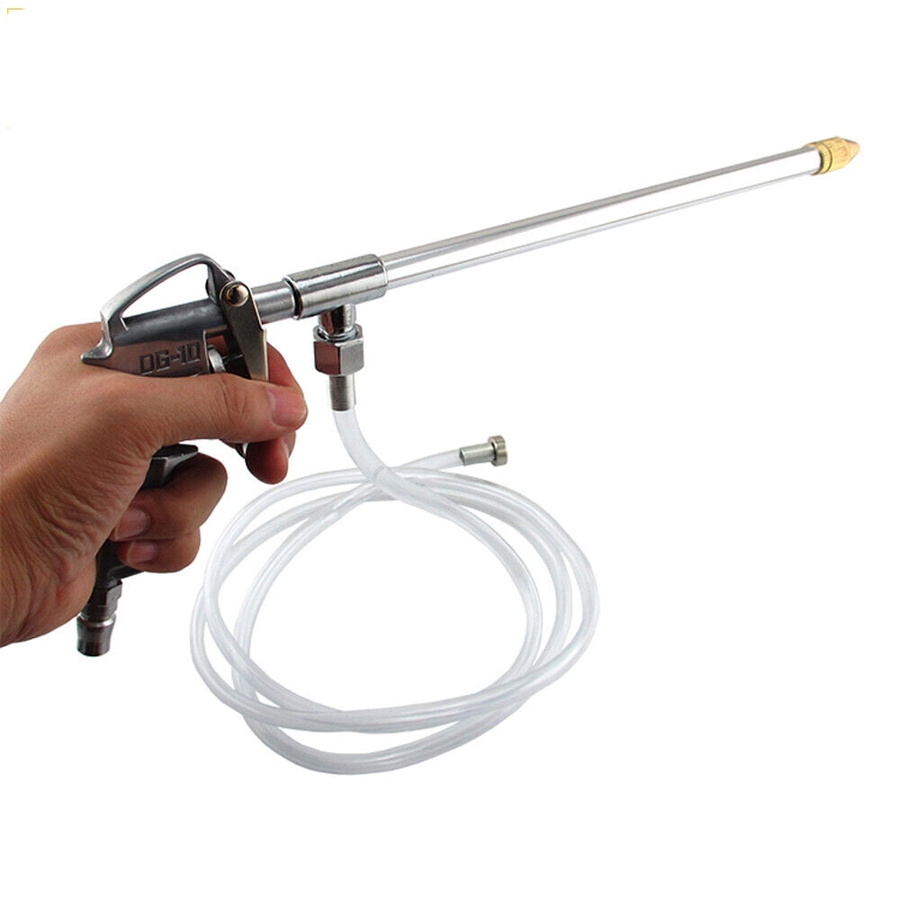 Dual Usage Air Compressor Duster Blower Water Gun with Water Tube Straight Nozzle