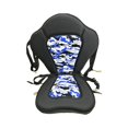 thumbnail image 3 of Kayak Seat,Kayak Padded Seat Adjustable Straps Universal,Canoe Seat High Backrest Replacements Accessory,Kayak Padded Seat Back Support Kayaking Rafting,Boat Seat High Back EVA Blue, 3 of 8