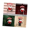 thumbnail image 4 of Placas navideñas para colgar en la puerta, colgadores para decorar, muñecos de peluche, decoración de chimenea, letrero de bienvenida para la puerta, corona de invierno, 4 of 5