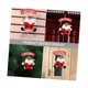 thumbnail image 3 of Christmas Name Plate Door Hanging Hangers to Decorate Plush Doll Fireplace Decor Welcome Door Sign Winter Wreath, 3 of 5
