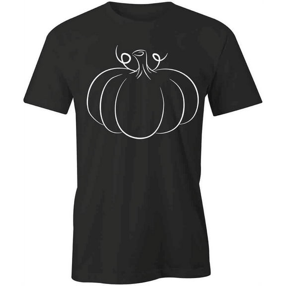 Pumpkin T-Shirt | Cute Autumn Black Tee Gift