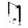 thumbnail image 1 of Stromberg Carlson Trailer Landing Gear LG-3 Fifth Wheel Landing Gear; 5000 Pound Capacity; 19-7/8 Inch Stroke/Inner Tube Extends Additional 15 Inch; 1 Inch At A Time; Black, 1 of 5