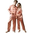 thumbnail image 3 of EHQJNJ Matching Couples Pajamas Funny Couples Sleepwear Made of Silk and Coolmax Material with for Casual Living At Home: for Sleeping Or Relaxing Matching Pajamas for Couples Sexy Shorts, 3 of 5