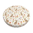 thumbnail image 1 of Disketp Happy Easter Funda Redonda para Taburete, Funda de Cojín para Silla de Bar Suave y Elástica-13 inch, 1 of 7