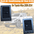 thumbnail image 3 of Air Conditioning Outlet A/C Dashboard Air Vent For Toyota Hilux 2008-2014, Dashboard Climate Control Air Vent Bezel Panel, Replaces# 55660-0K010-black, 3 of 5