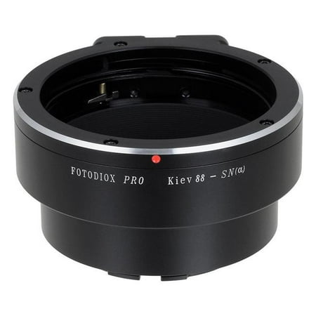 Image of Fotodiox Pro Lens Mount Adapter - Kiev 88 SLR Lens To Sony Alpha A-Mount SLR Camera Body