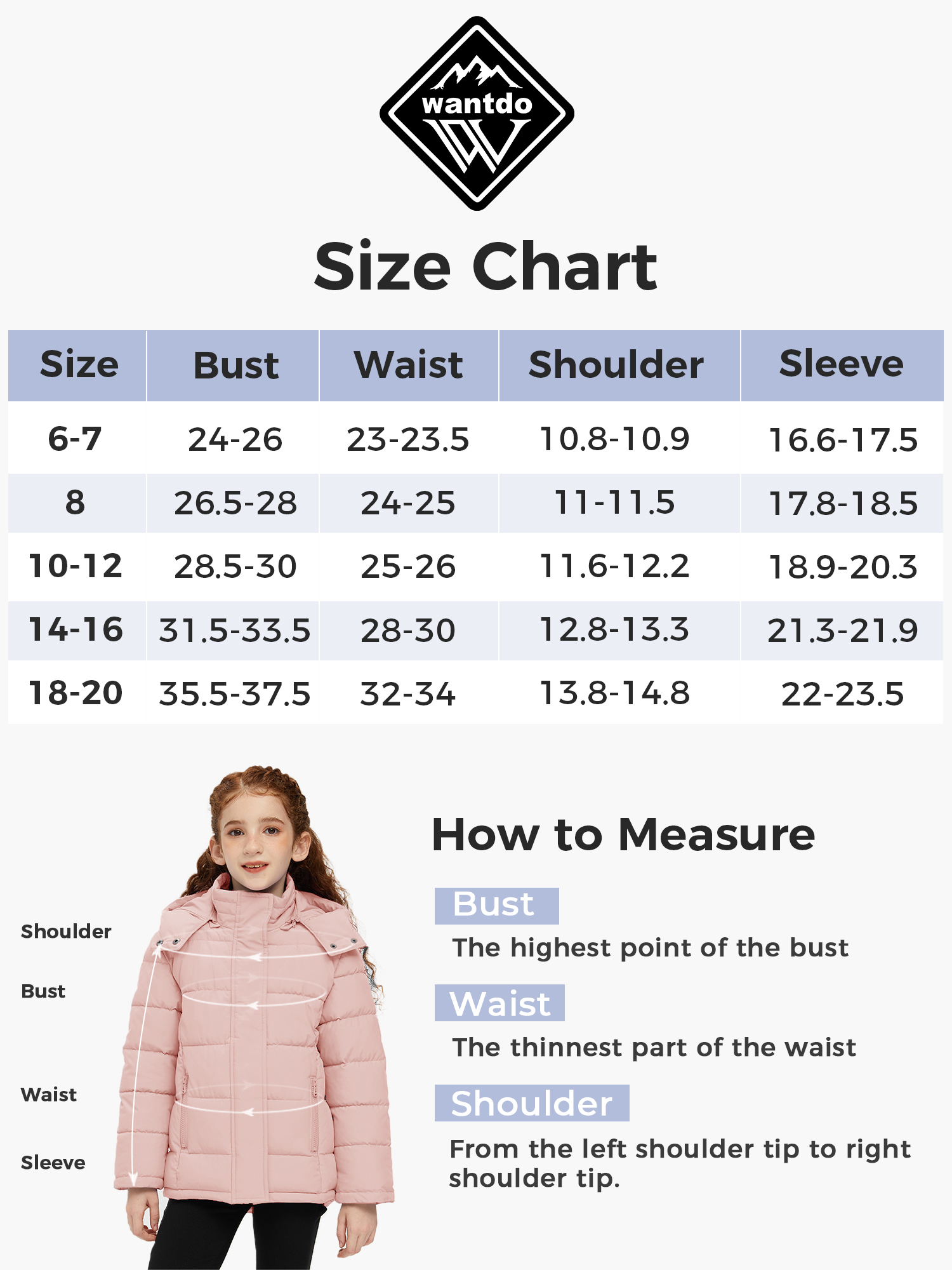 Wantdo Girl's Recycled Waterproof Winter Puffer Coat photo 5