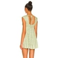 thumbnail image 3 of Anna Nata Women's 'Hannah' Floral Mini Dress in Light Sage, 3 of 3