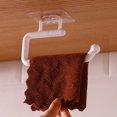 thumbnail image 4 of Up to 65% off! Dish Towels Kitchen Special Paper Towel Roll Paper Hanging Shelf Cling Film Organizer Toilet Paper Hook Rag, 4 of 6