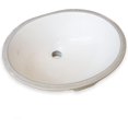 thumbnail image 4 of Oval 19 x 16 Ceramic Undermount Bathroom Sink Vanity Bisque, 4 of 4