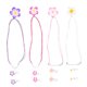 thumbnail image 5 of BRIGHTFUFU 4Jgo Aretes De De Arcilla Con Collar Hawaiano Para Reuniones Y Eventos Tropicales, 5 of 8
