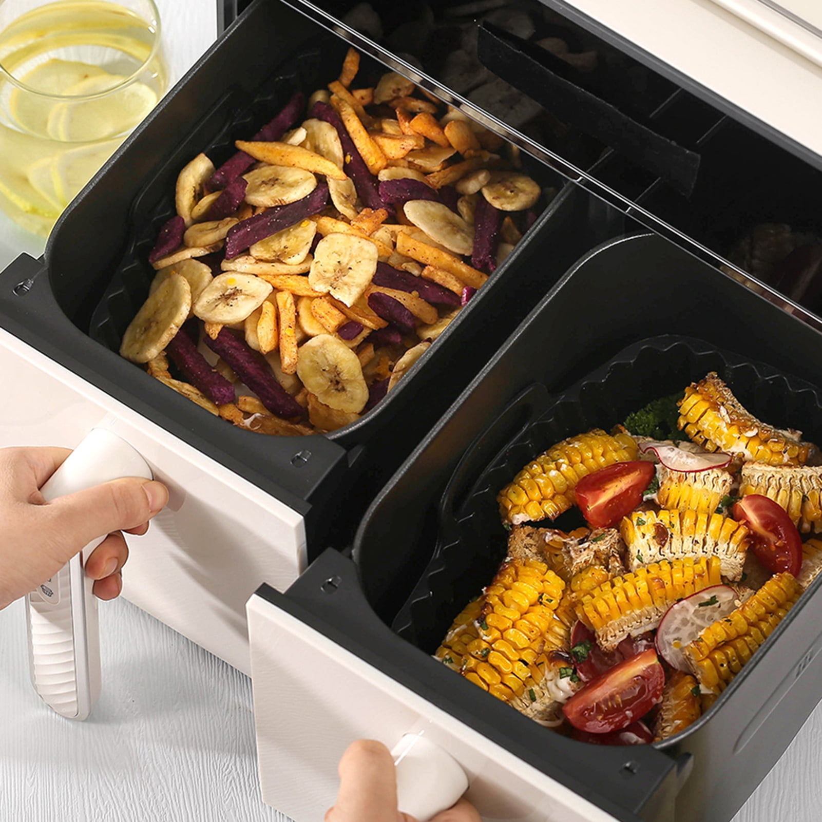 ZenCart Silicone Baking Mat Non-Stick Air Fryer Liner for Cakes Cookies Jelly Pudding Oven Pan Hot Dog Bacon Rack Reusable Cake Molds
