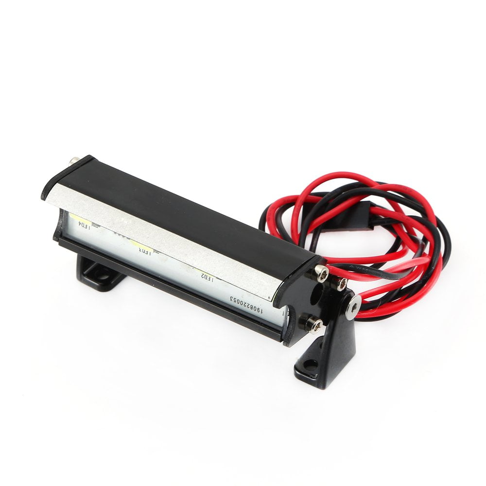 Color : 115mm 8LED HONG YI-HAT RC Car LED Light Bar for Traxxas Traxxas 1/16 Teton/Summit/E-Revo Redcat RC Rock Crawler Truck Body Shell Roof Lights Spare Parts 