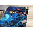 thumbnail image 3 of Anime Rug, Japanese Rug, Anime Gift, Modern Rug, Luxury Rug, Personalized Gift, Salon Rug, Gift Rug, Hallway Rug, Non Slip Rug, Blue Rug, 3.3'x9.2' - 100x280 cm, 3 of 4