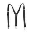 thumbnail image 1 of Unique Bargains Adjustable Braces Elastic Y Back Suspender Black, 1 of 1