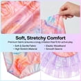 thumbnail image 6 of Girls 2pcs Fish Tail Skirt Swimwear Cosplay Swimsuit Scale Print Swim Top Bathing Suit Kids Girls 4Y, 6 of 9