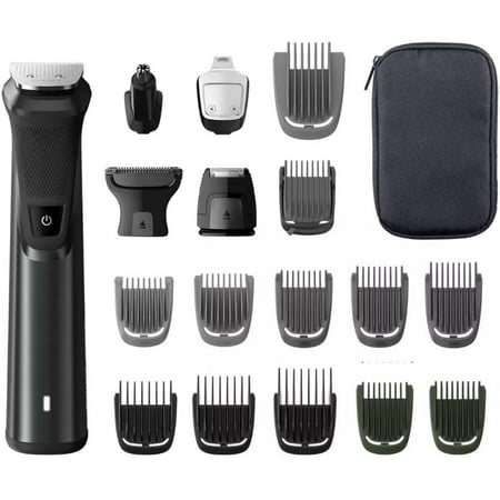Philips Norelco Multigroom Series 9000 - 21 piece Men's Grooming Kit for beard, body, face, nose, ear hair trimmer