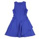 thumbnail image 2 of bar III Vestido ajustado y acampanado con cordones para mujer, azul, XX-Large, 2 of 2