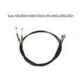 thumbnail image 2 of PTOOTP 2Ud Cable De Reclinador Universal De Metal Para Sofá Con Mango Resistente Y Cómodo Negro, 2 of 7