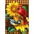 thumbnail image 3 of Briarwood Lane Fall Birds And Sunflowers Garden Flag, 3 of 4