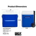 thumbnail image 5 of (6 pack) Igloo 16 QT Laguna Ice Chest Cooler with Wheels, Blue, 5 of 15