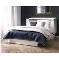 thumbnail image 4 of Home Square Ensemble de 2 Lits Escamotables Grand avec Coffre et Table d'Appoint, Blanc, 4 of 21