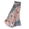 thumbnail image 3 of Yunhgft Women's Long Hippie Bohemian Skirt Gypsy Dress Boho Clothes Skirt White, 3 of 5