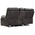 thumbnail image 4 of Pemberly Row Dual Reclining Loveseat with USB Dock in Dark Gray, 4 of 5
