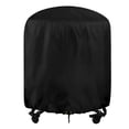 thumbnail image 2 of YAOMOBB Snow-proof Cover Round Waterproof BBQ Cover Drawstring Fix Design Double Stitching Coating for Outdoor Grill, 2 of 6