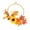 C, variant on Nkmbld Artificial Wreath Decor, Artificial Hanging Lemon Wreath for All Year Round Indoor Outdoor Farmhouse Home Porch Wall Window Decor