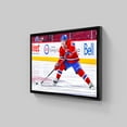 thumbnail image 3 of Frameworth Cole Caufield 20x29 Toile Encadré Canadiens Rouge, 3 of 7