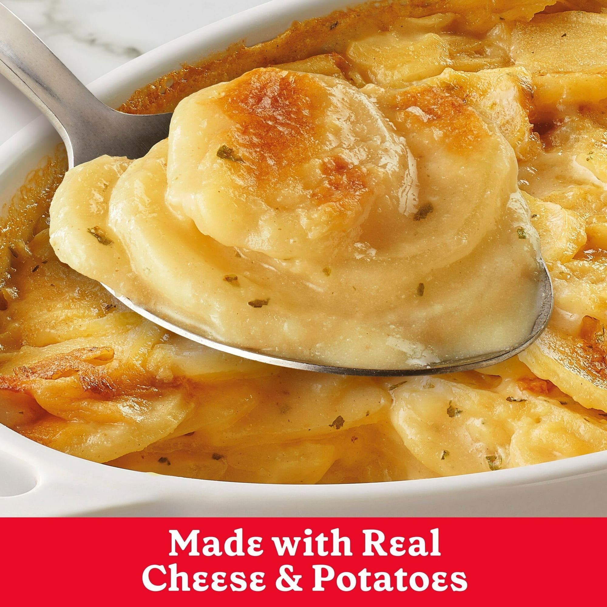 Betty Crocker Scalloped Casserole Potatoes, Made with Real Cheese, Twin Pack, 8 oz Box - ( 4 pack )