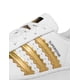 thumbnail image 3 of Tenis adidas Originals Superstar Mujer Matte Gold Casual blanco 22.5 Adidas H03915, 3 of 4