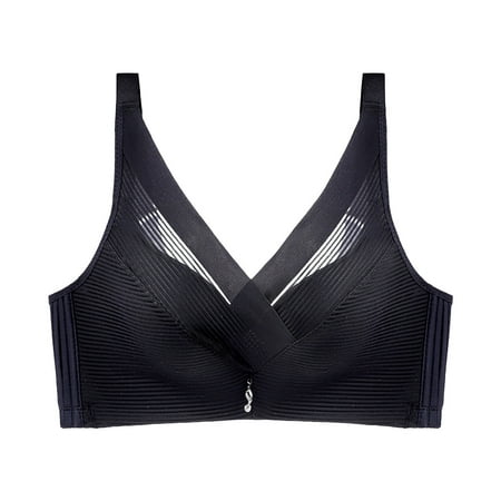 

eczipvz Plus Size Lingerie Running Bra Seamless Yoga Sling Quick Beautiful Back Fitness Ladies Bra Drying Sports Shockproof Bra Black 85C