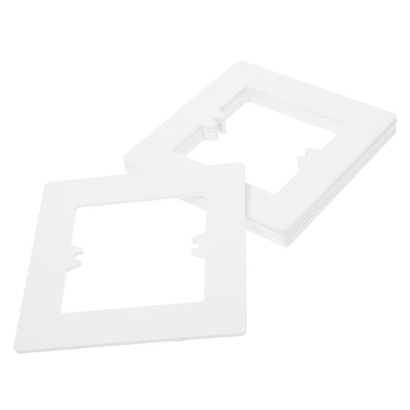 NICERIO Heat-Resistant White Pc Wall Plate for Light Covers and Outlets