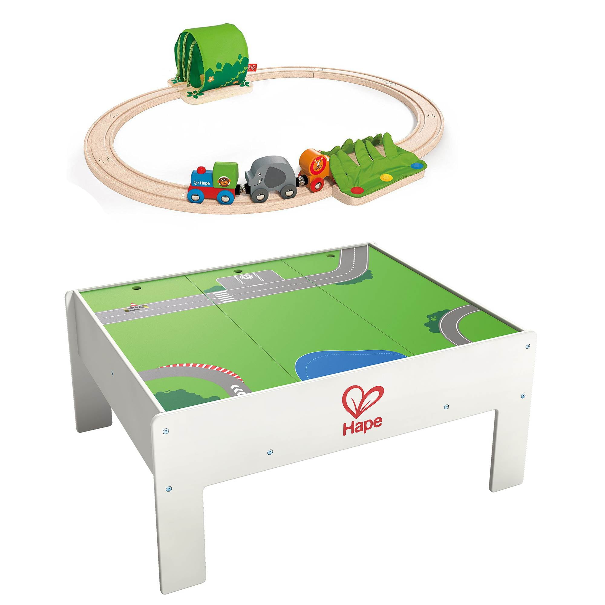 hape jungle train journey set