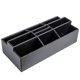 thumbnail image 4 of Dacasso Organizador De Control Remoto De Cuero Sintético - 9 Compartimento(S) - Negro - Cuero Sintético De Pana De Cuero Sintético - 1 Unidad, 4 of 5