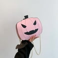 thumbnail image 4 of Qiweii Pumpkin Chain Bag for Halloween Fashion Ladies Shoulder Bag Pumpkin Crossbody Purse Stylish Handbag Casual Crossbody Shoulder Bag Chain Bag Women's Gifts, 4 of 6