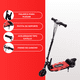 thumbnail image 4 of Scooter Patín Eléctrico Infantil Eco-forte Cd15 Plegable 120w 12km/h Rojo, 4 of 6