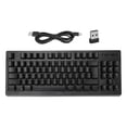 thumbnail image 1 of Teclado Gaming Inalámbrico Sincero 87 Teclas 2.4G Modo Ahorro de Energía Mecánico Negro, 1 of 10